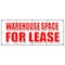 Signmission WAREHOUSE SPACE FOR LEASE BANNER SIGN build to suit a/c loading dock B-120 Warehouse Space For Leas - alternate 1